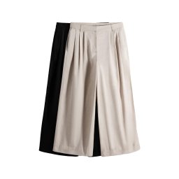 The Set Pantaloni cutați grej / negru