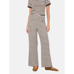 Lipsy Pantaloni negru / alb