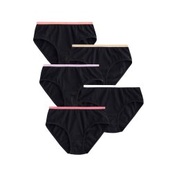 Next Chiloţi galben pastel / corai / negru / alb