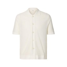 SELECTED Geacă tricotată 'SLHSHANE' alb
