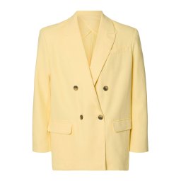 SELECTED Sacou 'SLFMARLIE' galben lămâie