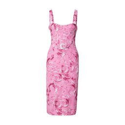 Versace Jeans Couture Rochie magenta / roz deschis / alb