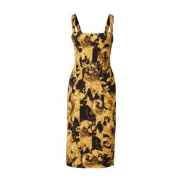 Versace Jeans Couture Rochie galben muștar / galben auriu / negru