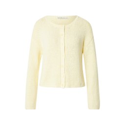 Abercrombie & Fitch Geacă tricotată galben deschis