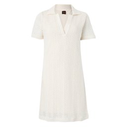 BOSS Rochie tricotat 'C_Eloa' alb lână