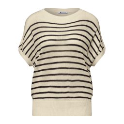STREET ONE Pulover bej / negru