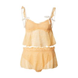 WILD LOVERS Pantaloni scurți 'DELPHINE' portocaliu caisă