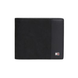 TOMMY HILFIGER Portofel 'Flag Plaque Coin And Card' negru
