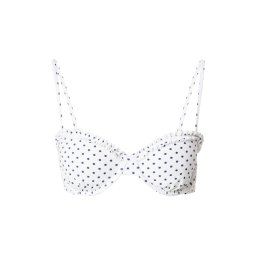 HOLLISTER Sutien costum de baie bleumarin / alb