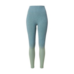 Hummel Pantaloni sport verde petrol / verde deschis