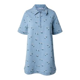 PIECES Rochie tip bluză 'PCFlora' albastru denim