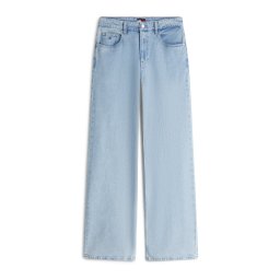 Tommy Jeans Jeans 'Mid Rise Relaxed Straight' albastru denim
