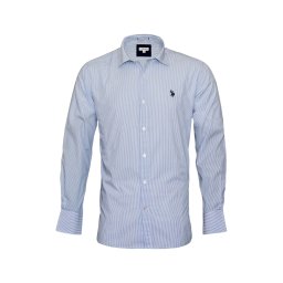 U.S. POLO ASSN. Tricou albastru deschis