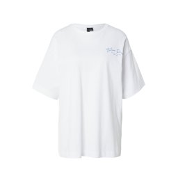 VERO MODA Tricou supradimensional 'VMHAILEY' albastru regal / alb