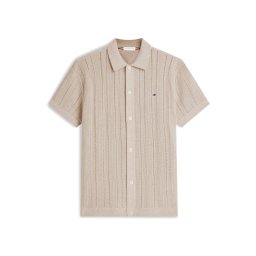 TOMMY HILFIGER Geacă tricotată bej