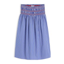 TOMMY HILFIGER Fustă albastru / alb