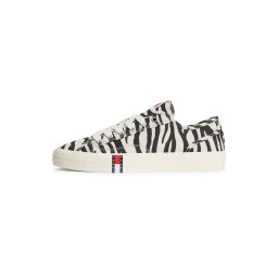 Tommy Jeans Sneaker low crem / negru