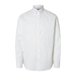 SELECTED HOMME Tricou 'VICTOR' alb