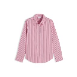 TOMMY HILFIGER Bluză roz / roșu / negru / alb