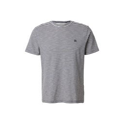 Superdry & Co Tricou 'CLASSIC ESSENTIAL' bleumarin / alb