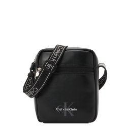 Calvin Klein Geantă de umăr gri / negru / alb