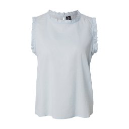 VERO MODA Bluză 'VMTRINE' albastru deschis