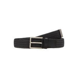 Calvin Klein Curea 'WARMTH' gri închis / negru