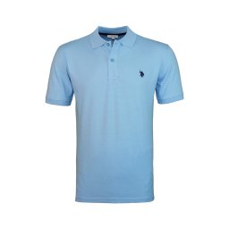 U.S. POLO ASSN. Tricou albastru deschis