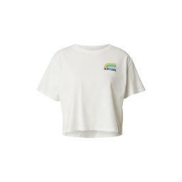 RIP CURL Tricou 'SURF SIDE' ecru / galben / portocaliu închis / negru