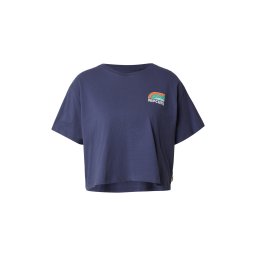 RIP CURL Tricou 'SURF SIDE' bleumarin / portocaliu / roz pastel / alb