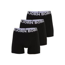 BJÖRN BORG Boxeri negru / alb