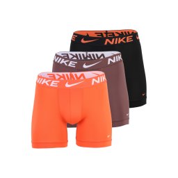 NIKE Underwear Boxeri maro / portocaliu / negru / alb