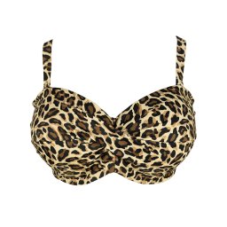 SugarShape Sutien costum de baie 'Monaco' bej / maro amestecat