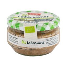 Set 2 x Pate BIO cu Ficat de Porc, 160 g, Muller's Hausmacher Wurst
