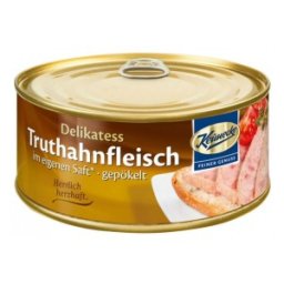 Set 2 x Delicatesa din Carne de Curcan in Suc Propriu, 300 g, Keunecke