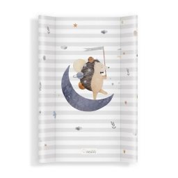 Saltea de infasat bebe moale 70x47,5 CP3 Moon Hedghog