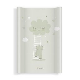 Saltea de infasat bebe moale 70x47,5 Klups 436 Walk in the Clouds Mint