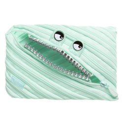 Penar Penar cu fermoar, ZIPIT Grillz Monster Jumbo - verde menta