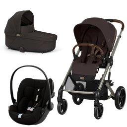 Carucior Cybex, Balios S Lux 3 in 1 TPE, Chocolate Brown