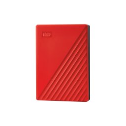 Produs Resigilat HDD Extern WD My Passport, 4TB, rosu, USB 3.2