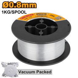 Fir pentru Sudura MIG 0.8mm 1Kg Flux-Core E71T-GS Compatibil INGCO