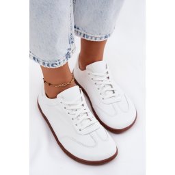 Teniși din piele pentru femei Barefoot Zazoo