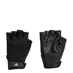 ADIDAS PERFORMANCE Mănuși sport 'Training' negru / alb
