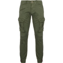 ALPHA INDUSTRIES Pantaloni cu buzunare 'Spy' oliv