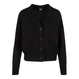 Urban Classics Geacă tricotată negru