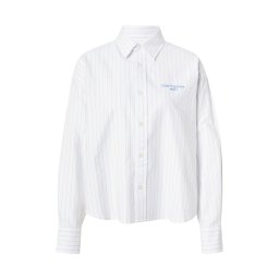 Carhartt WIP Bluză 'Cassel' albastru deschis / alb
