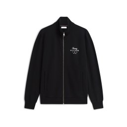TOMMY HILFIGER Hanorac negru / alb