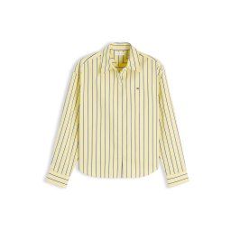 TOMMY HILFIGER Bluză galben / negru / alb