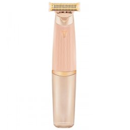 Aparat electric de ras pentru corp Beautifly Silky Skin Epil, 180 min, Lama de 18K, Pe piele uscata/umeda, Roz/Auriu