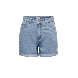ONLY Bermude Onlvega Hw Mom 15230571 BS000053 light blue denim